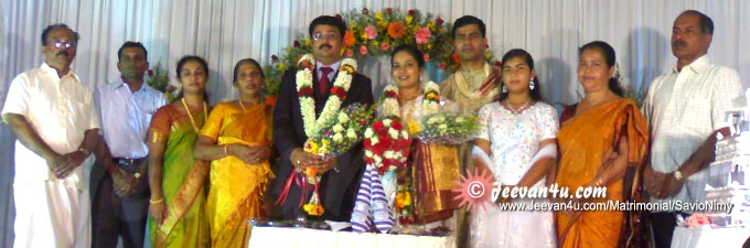 Savio Nimy Wedding Photo Album with Families